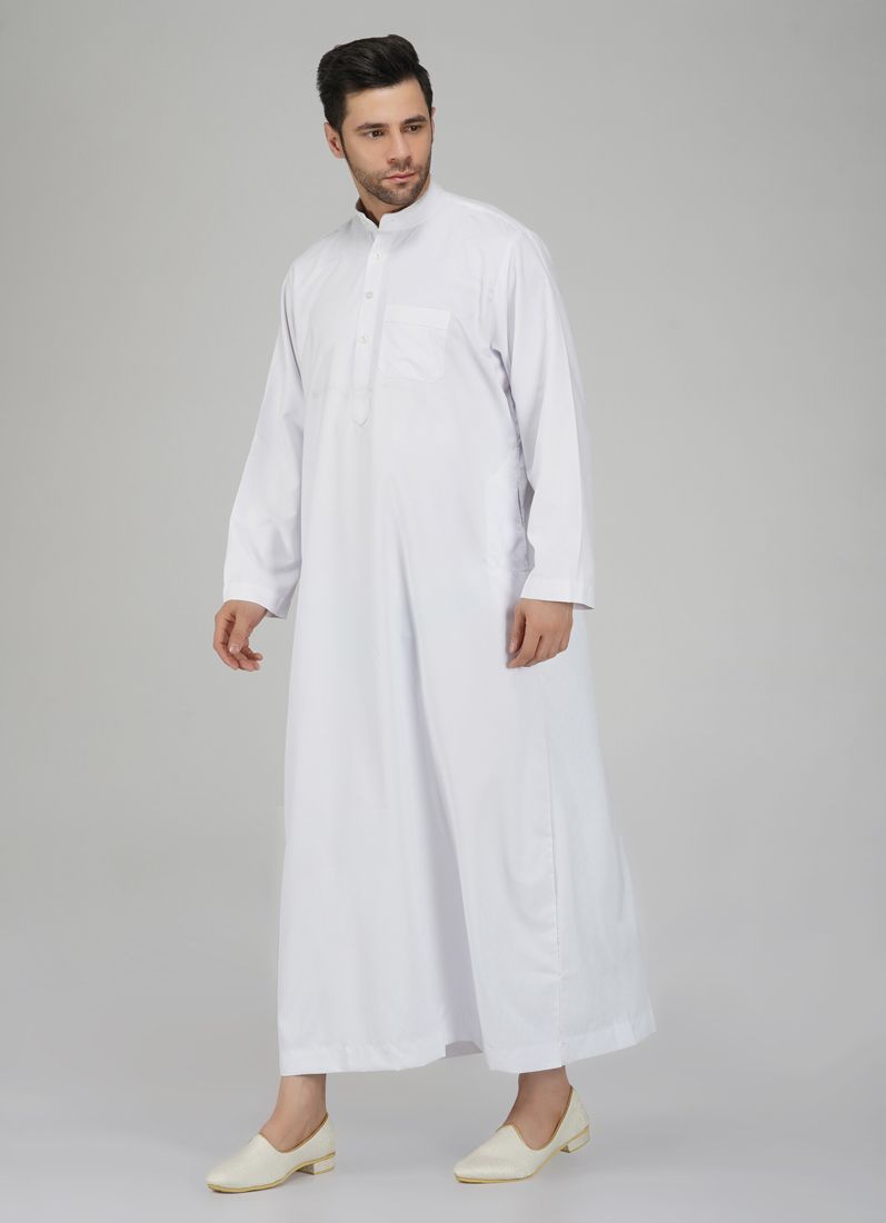 Buy Men's White Long Jubba