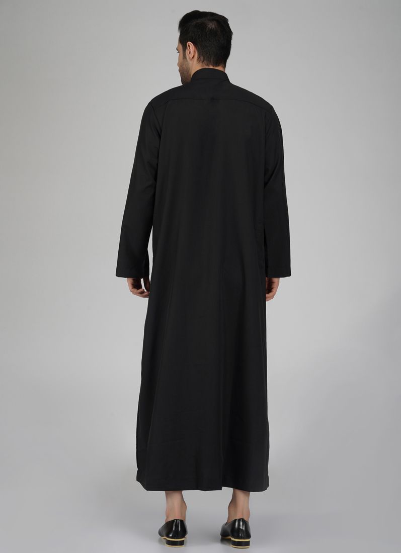 Buy Men's Black Long Jubba