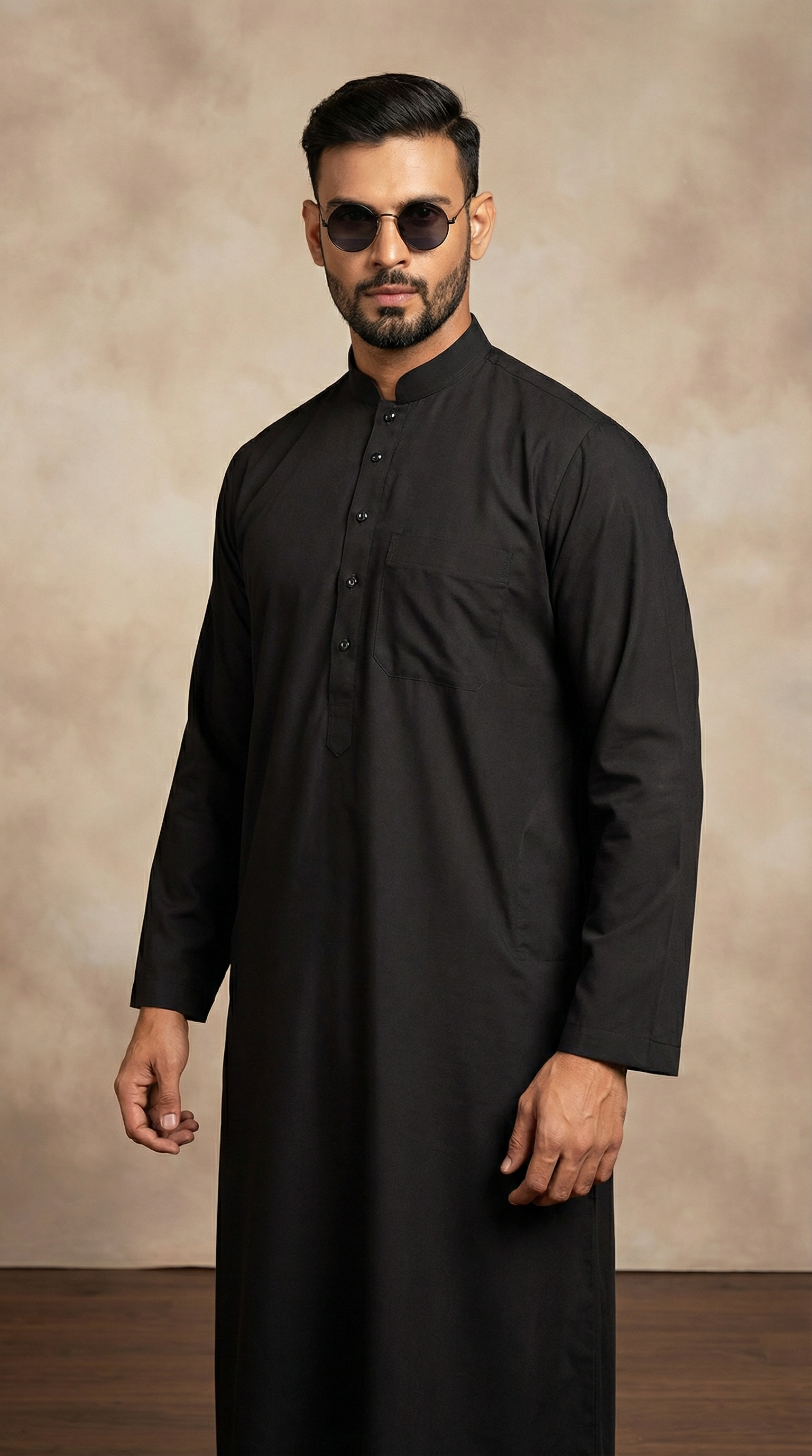 Men's Black Jubba