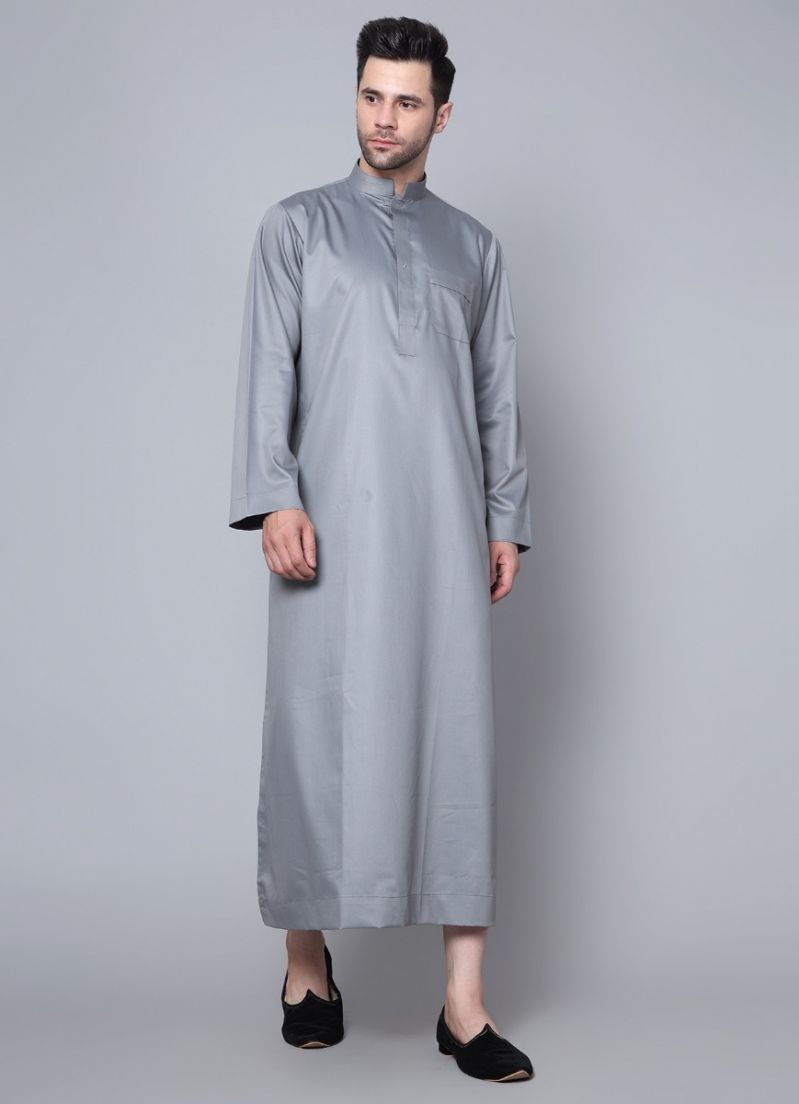 Buy Men's Grey Long Jubba