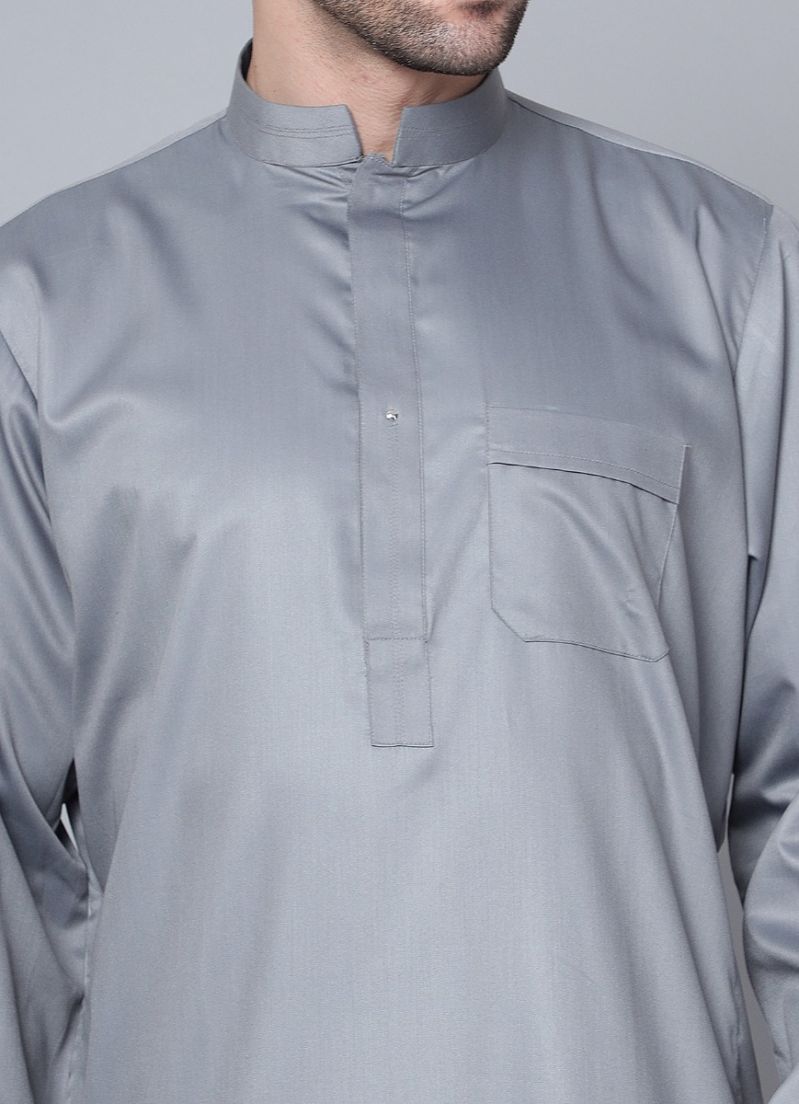 Buy Men's Grey Long Jubba