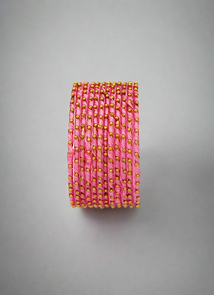 Buy Kids Pink Bangles Set