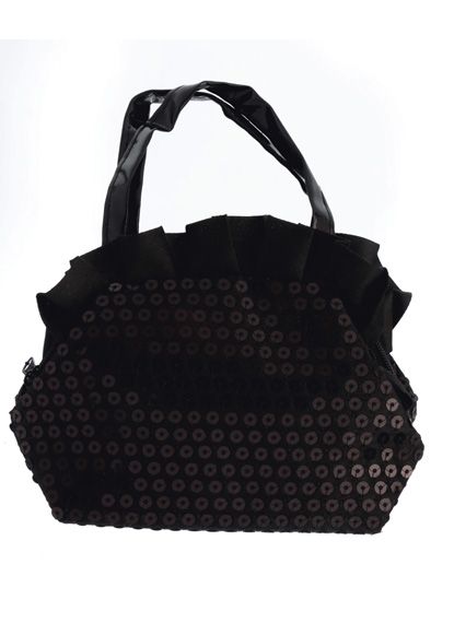 Buy Frilled Sequin Handbag