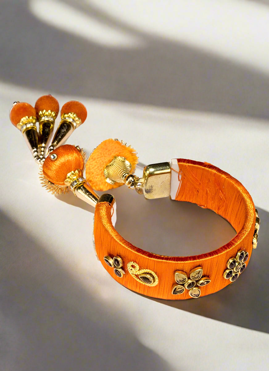 Buy Orange Thread Bracelet