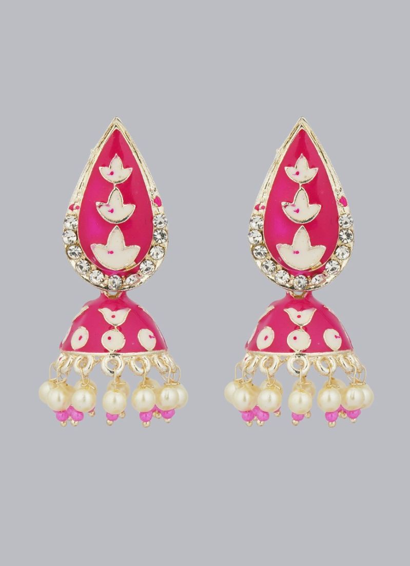 Buy Small Pink Press On Jumki