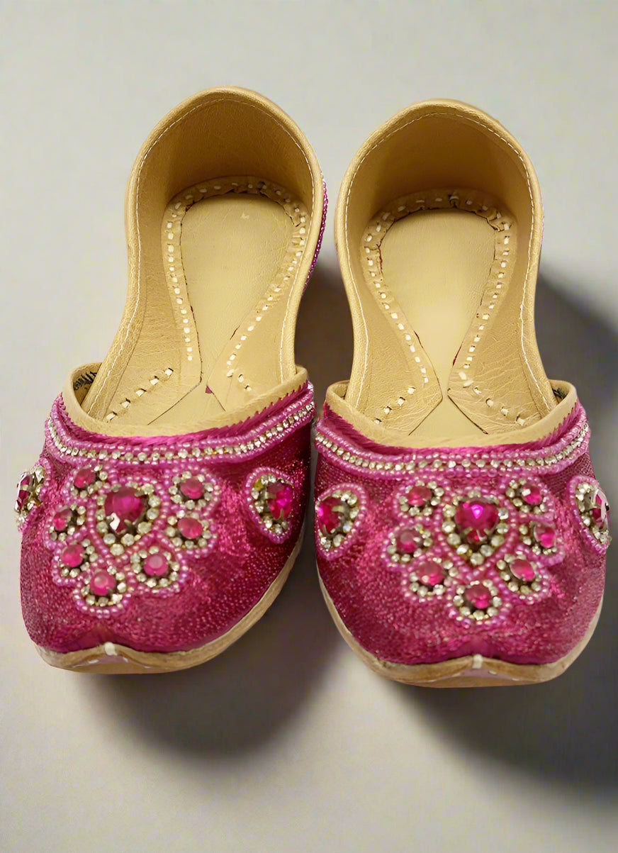Buy Pink Intricate Embroidered Ladies Kusa