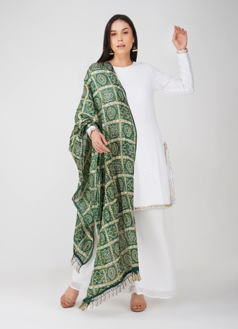 Buy White Chikankari Sharara Suit Set