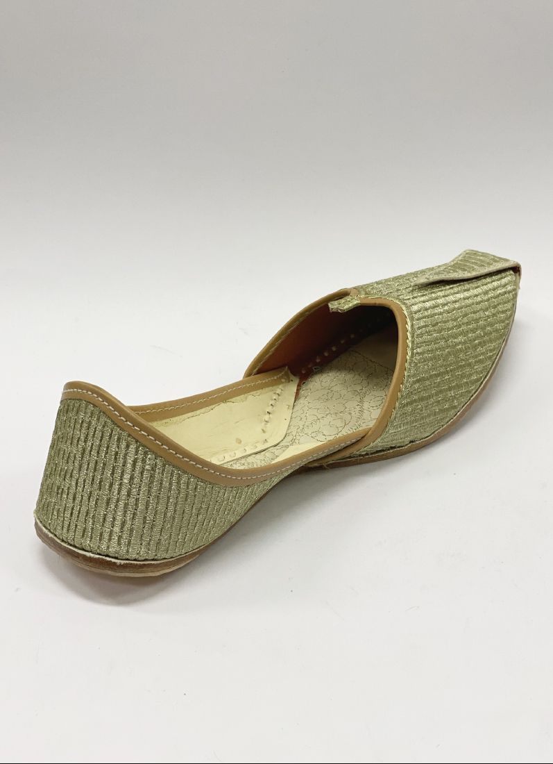 Buy Gold Zari Mens Jutti