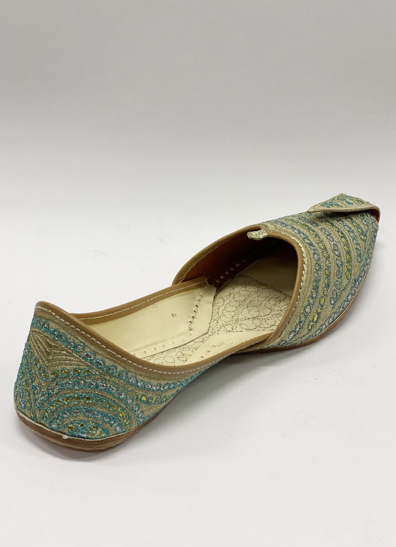 Buy Ferozi Mens Zaridosi Jutti