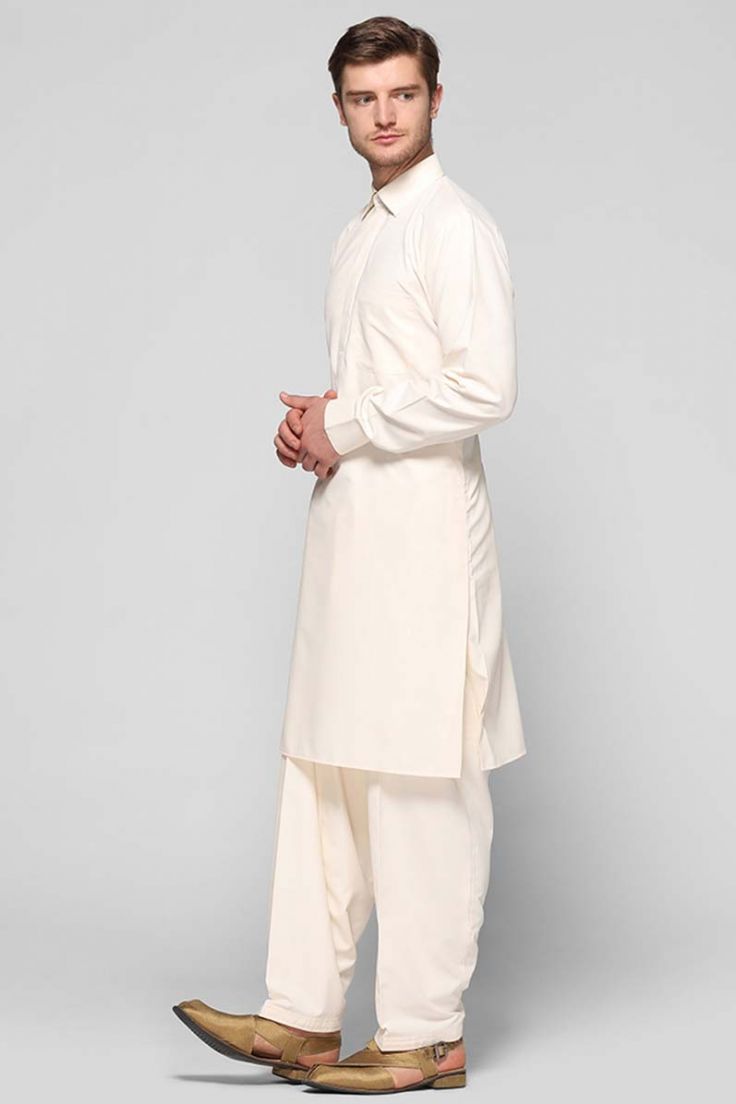 Buy Collared Kurta Salwar Set