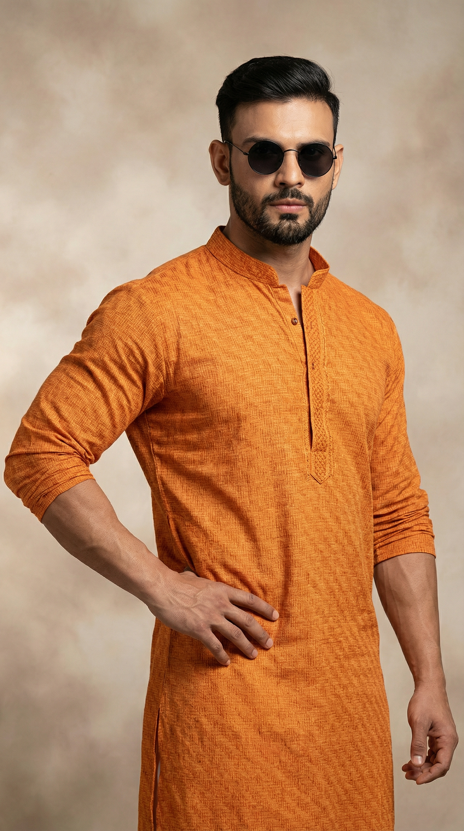 Jacquard Kurta Churidaar Set
