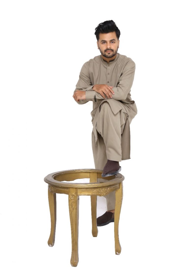 Moss green Mens Kurta & Salwar