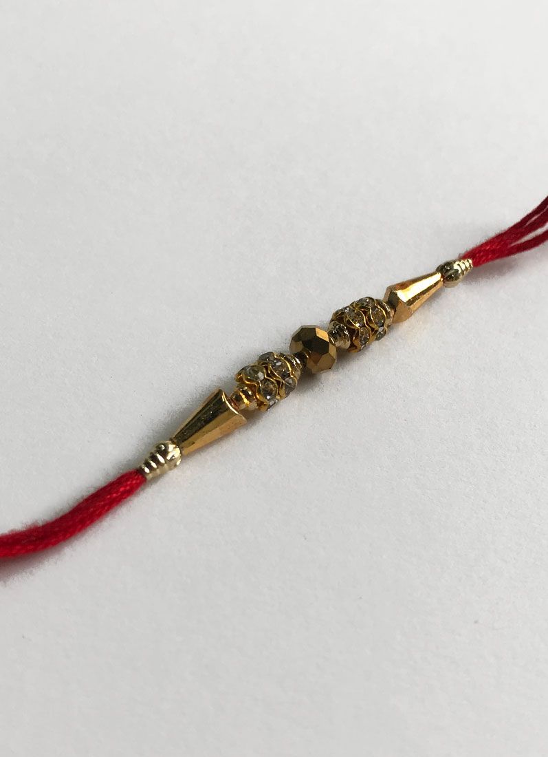 Buy Single Rakhi Gold