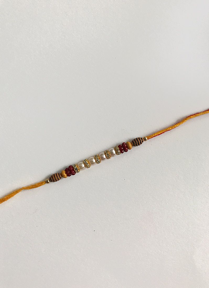 Buy Intricate Pearl Rakhi