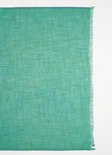 Sea Green Rayon Plain Scarf