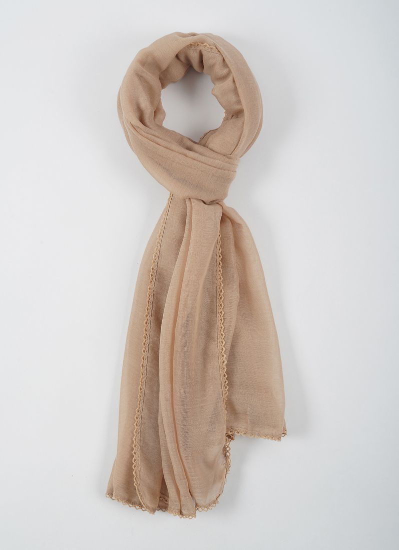 Buy Beige Lace scarf