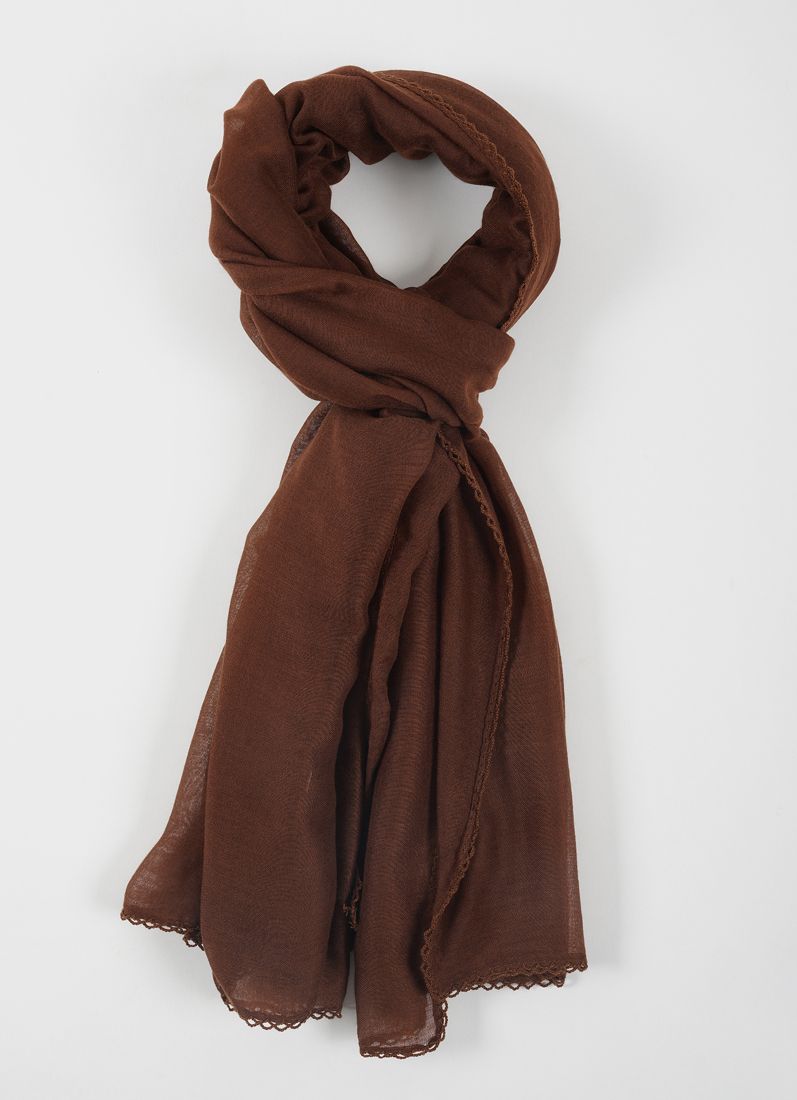 Buy Chocolate Lace scarf