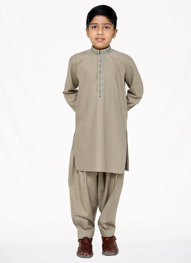 Buy Embroidered Kurta and Salwar