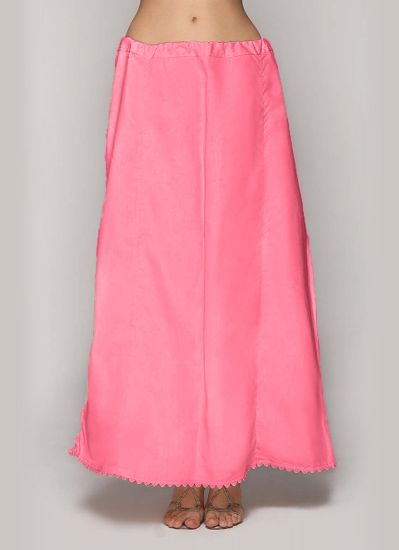 Classic Light Pink Cotton Petticoat