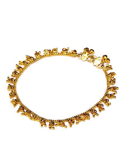 Gold Ghunghroo Anklets