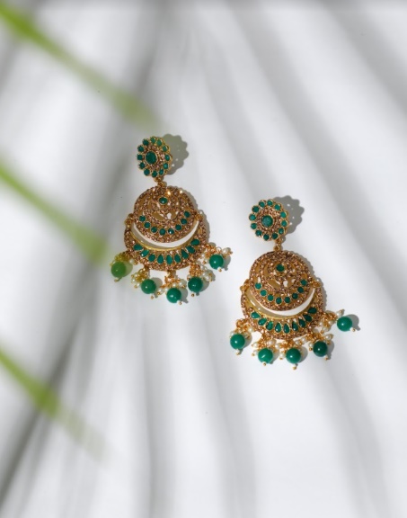 A pair of earrings Description automatically generated with low confidence